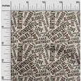 thumbnail image 2 of oneOone Georgette Viscose Peach Fabric Text Sewing Material Print Fabric By The Yard 42 Inch Wide, 2 of 5