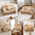 thumbnail image 5 of Dvumao Muslin Blanket With Ruffle Soft Breathable Cotton, 5 of 7
