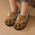 thumbnail image 7 of Kids Dragon Wings Of Fire Slippers Anti-slip Fluffy Fuzzy House Slippers Warm Soft Plush Winter Fluffy House Shoes for Boys Girls, 7 of 7