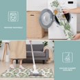 thumbnail image 6 of Light Gray Daisy Flower Pattern Kitchen Rugs Sets Of 3,Kitchen Runner Rugs Non Skid Washable,Decorative Kitchen Floor Mats for Kitchen,Sink,Laundry,17"x30"+ 17"x47" + 17"x59", 6 of 6