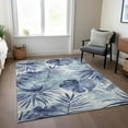 thumbnail image 5 of Dalyn Rugs Machine Washable Indoor/Outdoor Chantille Blue 2'6" x 3'10" Rug, 5 of 9