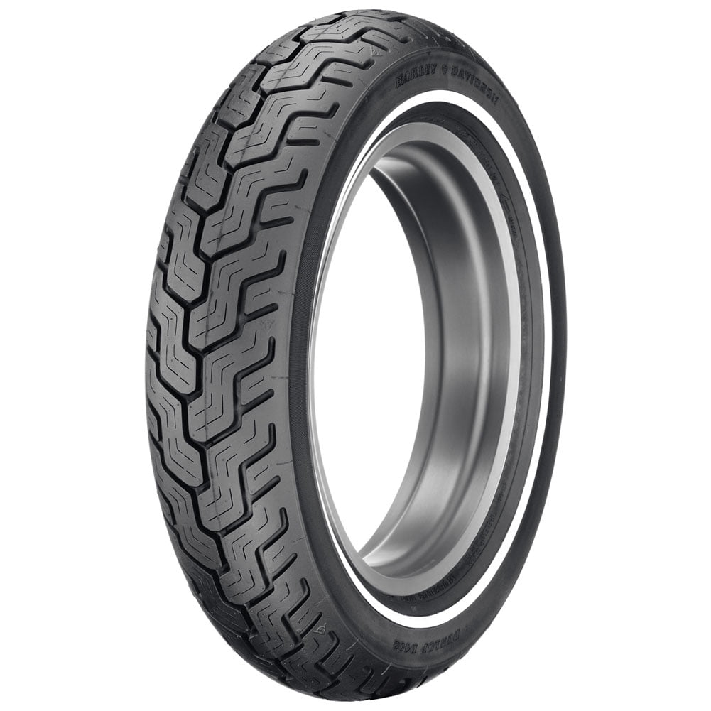 Dunlop D404 Rear Tire, 150/80B-16 (71H), Black Wall for Yamaha