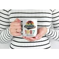 thumbnail image 2 of Vintage 1987 feat. Retro Sunset & Palm Trees Coffee & Tea Mug (11oz), 2 of 8