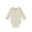 Tan Stripe, variant on Modern Moments by Gerber Baby Neutral Long Sleeve Bodysuit, Sizes 0/3 Months - 24 Months