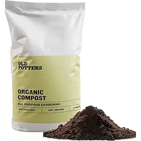 Organic Compost - Plant Based Potting Soil - Home, Garden Organic Fertilizer - Complete Food for Plants - Boosts Plant Growth - Use for Indoor and Outdoor Farming 24 Quart Bulk!