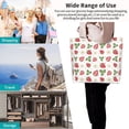 thumbnail image 4 of Yiaed Strawberry Print Handbag for Women Tote Purse Shoulder Bag Large Fashion Hobo Purse Handbag Shopping Tote, 4 of 5