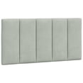 thumbnail image 3 of Bowery Hill Contemporary Twin XL Engineered Wood Bed Frame in Light Gray, 3 of 8
