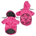 thumbnail image 1 of SUSSEXHOME Pets Dog Raincoat with Hood - Full Coverage Dog Rain Jacket with Fleece Lining - Machine Washable Waterproof Raincoat for Dogs - Fushia, 1 of 8