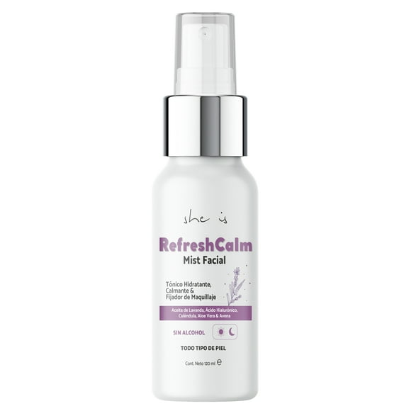 Tónico Facial Lavanda Hidratante Calmante 120ml She is skincare