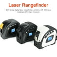 thumbnail image 2 of 2in1 Rangefinder 5m Tape Measure Ruler LCD Display with Backlight Distance Meter Building Measurement Device Area Volumes Surveying Equipment, 2 of 7