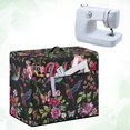 thumbnail image 4 of HELLHERO Sewing Dust Cover Floral and Hummingbird Lightweight Dust Cover Simple Keep Clean and Safe Easy Storage, 4 of 8