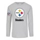 thumbnail image 1 of Playera Manga Larga Caballero Americano Steelers, 1 of 2