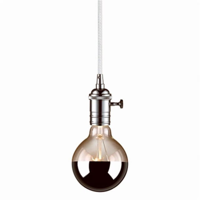 Globe Electric 216856 1 Light Plug-In Pendant - Chrome
