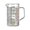 5, variant on Sturdy Heat Resistant Glass Measuring Cup Multiple Capacity Home Baking Essential Equipments For Kitchen Use