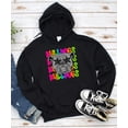 thumbnail image 3 of Bulldogs Mascot Hoodie for Women Teen Girls School Spirit Game Day, Black Hoodie, M, 3 of 8