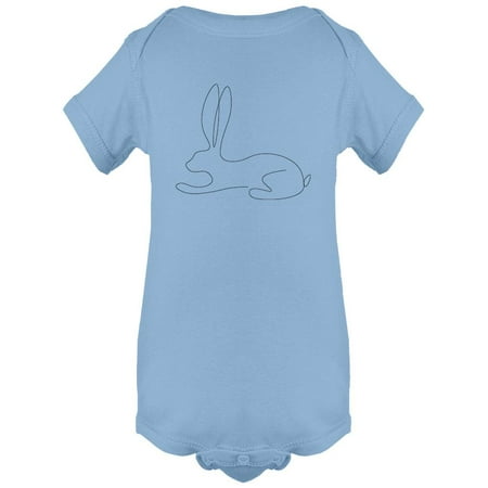 

Easter Bunny Line Drawing Bodysuit Infant -Image by Shutterstock 12 Months