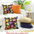 thumbnail image 4 of Creowell Square Cushion Cover Balls Pattern Colorful Home Decor Throw Pillows for Sofa Couch 20x20in, 4 of 5