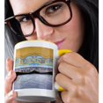thumbnail image 2 of 3drose, Italy, Sorrento, Amalfi Coast, Bench in the Town - Eu16 Teg0509 - Terry Eggers, 11oz Two-tone Yellow Mug, 2 of 6