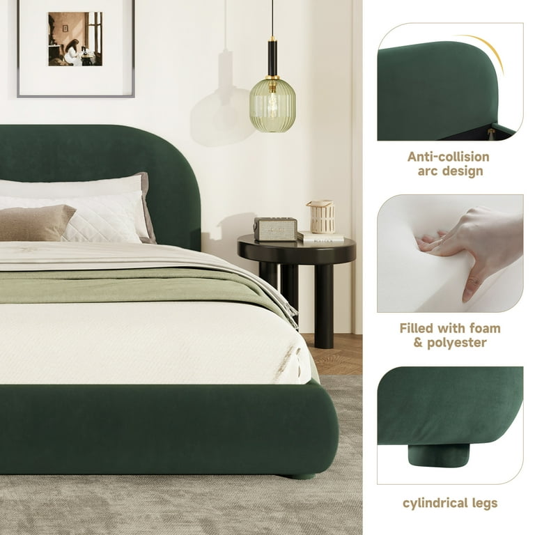 Christopher Knight Home Simple Modern Queen Size Bed Frame with