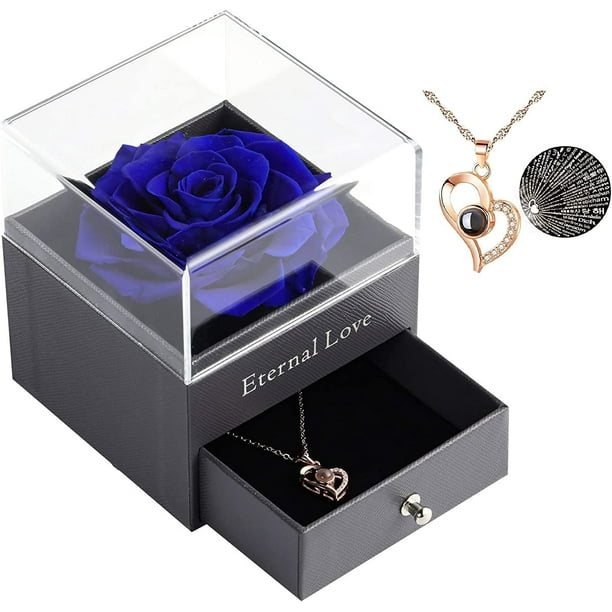 Luxury Forever Roses Preserved Long Lasting Roantic Gifts For Her Mom Wife Girlfriend Anniversary Mother S Day Valentine S Day Christmas 795337832