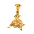 thumbnail image 2 of Candelabro decorativo, soporte para fotos, candelabro Retro Premium, candelabro para decoración de celebración de dormitorio Oro, 2 of 8