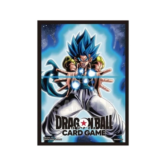 Dragon Ball Super Card Game 64ct Official Card Sleeves - Gogeta : BR