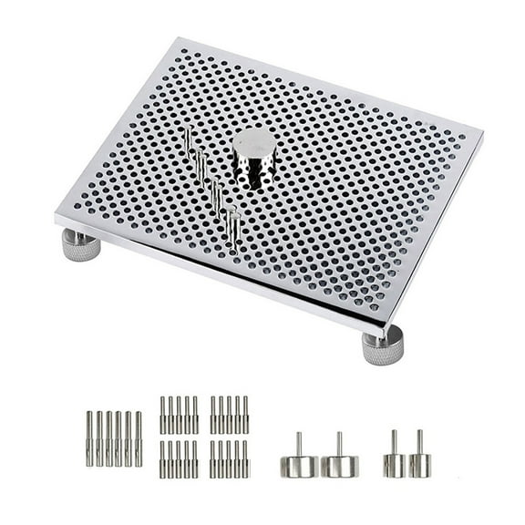 Acahhotxx Wire Jig, Aluminum Wire Jig Jewelry Making Tool Set Practical Wire Looping Wire Bending Board for Jewelry