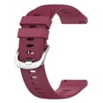 thumbnail image 1 of 20mm Silicone Watch Band Cross Pattern Stainless Steel Buckle Replacement Straps Compatible For Samsung Garmin Venu 2plus, 1 of 9