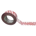 thumbnail image 4 of Cinta Empaque Leyenda Fragil Diagonal Letras Rojas 48mm x 150m 6 Piezas Navitek Fragil, 4 of 5