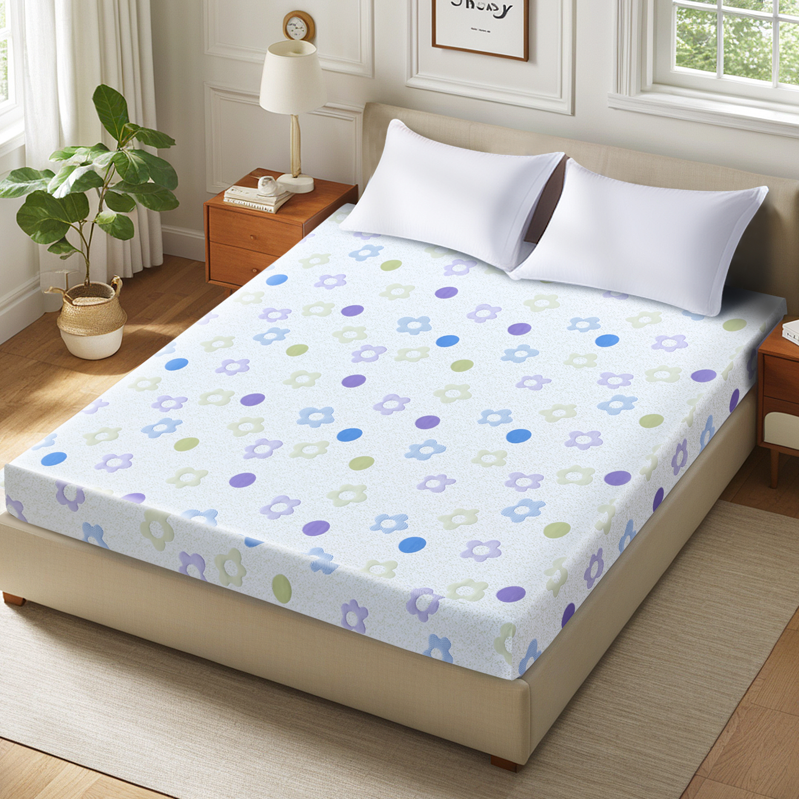 VFD 6" Gel Memory Foam Mattress, Medium Feel, Twin-XL