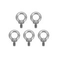 thumbnail image 5 of 5Pcs M8 Stainless Steel Lifting Ring Eye Bolt Heavy Duty Marine Grade Ring Screw Bolts, 5 of 5