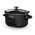 thumbnail image 1 of BLACK+DECKER 7-Quart Digital Slow Cooker with Chalkboard Surface, Slate, SCD4007, 1 of 4
