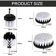 thumbnail image 2 of YIHATA 4 Pack Drill Cleaning Brush Attachments Power Scrubber All Purpose Drill Brush Set for Bathroom, Floor, Tub, Tile, Car Carpet, Kitchen, Marble, Ceramic Surface, 2 of 7