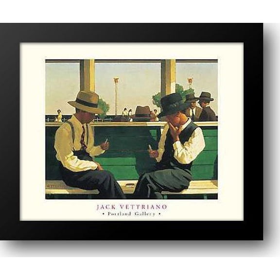 Jack Vettriano Framed Art Print 24x20 "The Duellists"