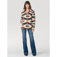 thumbnail image 4 of Wrangler Retro® Ladies Punchy Aztec Print Sherpa Pullover 112335659, 4 of 4