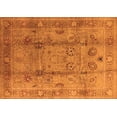 thumbnail image 1 of Ahgly Company Indoor Rectangle Oriental Orange Industrial Area Rugs, 2' x 3', 1 of 4
