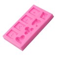 thumbnail image 3 of YongCo Fondant Moulds Chocolate Moulds Silicone Baking Molds Baking Accessories for Kid, 3 of 7