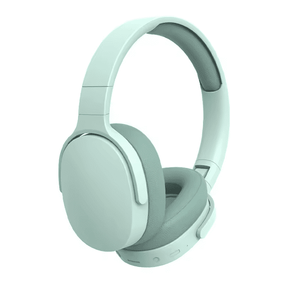 Audífonos Gamer Bluetooth Kawaii Diadema 40mm Con manos libres Plegables RGB color gris