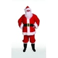 thumbnail image 2 of The Costume Center 7-Piece Red Duvetyne Economy Santa Claus Christmas Suit - Adult Size L, 2 of 2