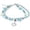 A, variant on Mothers Day Turtle Anklet Beach Style Aluminum Alloy Summer Foot Chain Cute Sea Turtle Jewelry Gift for Mom