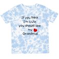 thumbnail image 3 of Inktastic If You Think I'm Cute You Should See My Grandma Boys or Girls Toddler T-Shirt, 3 of 5