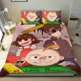 thumbnail image 1 of Baldi'S Basics Conjunto de sábanas temático, trío de piezas, cómodo y amigable con la piel, diseño único, regalo de decoración para el hogar para familiares, amigos y fans,140cm *210cm, 1 of 6