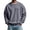 Gray #032, variant on Men's Pocket Sweatshirt Crew Neck Long Sleeve Chest Pocket Relaxed Fit Soft Casual Pullover Sweatshirt