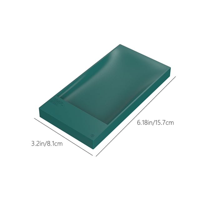 Plastic Organizer Box Minimum Soap Box - Soft Plastic Low Drain Box - Soap Storage Container - Non Slip Soap Small Organizer Box