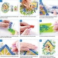 thumbnail image 2 of 5D DIY Diamante Pintura Puntos Acrílico S Forma Especial+redondo Una Sola Cara, 2 of 9