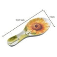 thumbnail image 2 of Supreme Housewares Gournmet Art Sunflower Collection Melamine Spoon Rest, Yellow, 2 of 2
