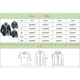 thumbnail image 4 of Vedolay Men Jackets for Winter Long Sleeve Open Blazer Jacket Cardigan Clothes Blue,4XL, 4 of 4