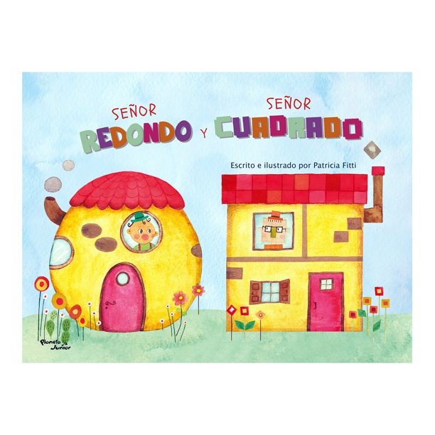 Señor Redondo y Señor Cuadrado Planeta Junior Libro de Bolsillo Libros Entretenimiento 1A