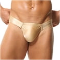 thumbnail image 5 of Zivyakyron Mens Briefs Silky Athletic Low Rise Men's Underwear Plain Breathable Loose Underpants, 5 of 6
