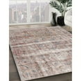 thumbnail image 3 of Ahgly Company Machine Washable Indoor Square Traditional Rose Pink Area Rugs, 7' Square, 3 of 7